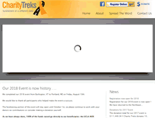 Tablet Screenshot of charitytreks.org